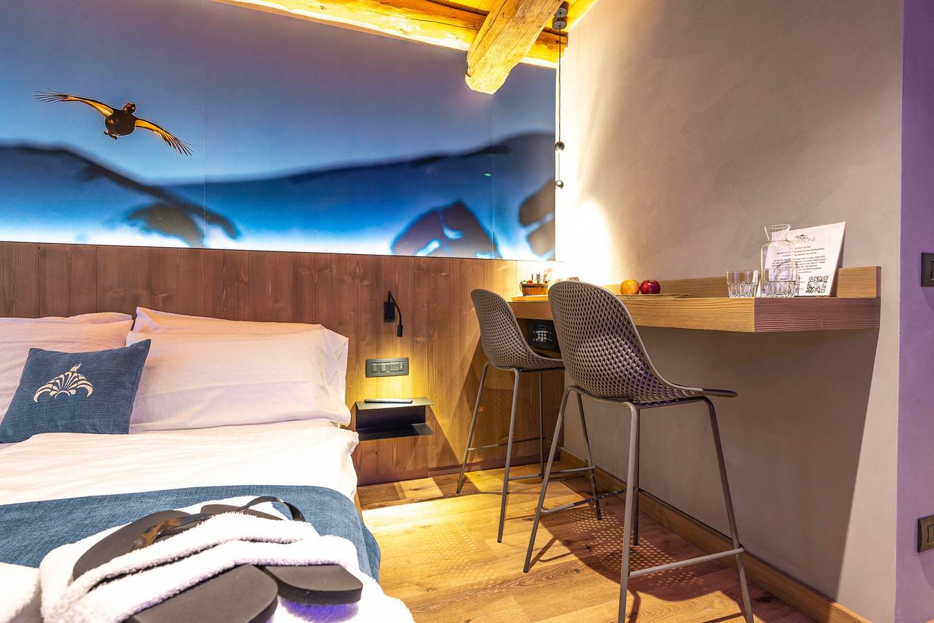 Ganze Ferienwohnung, Teverone Suites & Wellness - Camera Gallo Forcello in Chies d'Alpago, Südliche Karnische Alpen