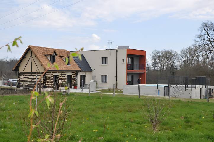Maison de vacances 'Gite Pan Des Bois' avec terrasse privée, Wi-Fi et climatisation in Thionne, Région de Vichy