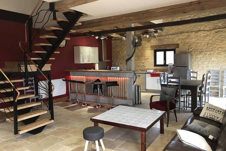 Maison de vacances pour 9 personnes, avec Terrasse et Jardin