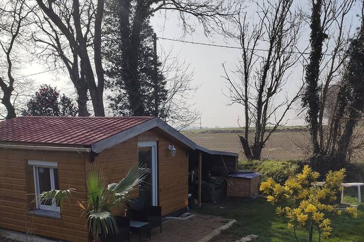 Chalet pour 2 personnes, avec jardin