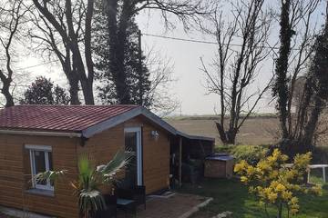 Chalet pour 2 personnes, avec jardin en Seine-Maritime
