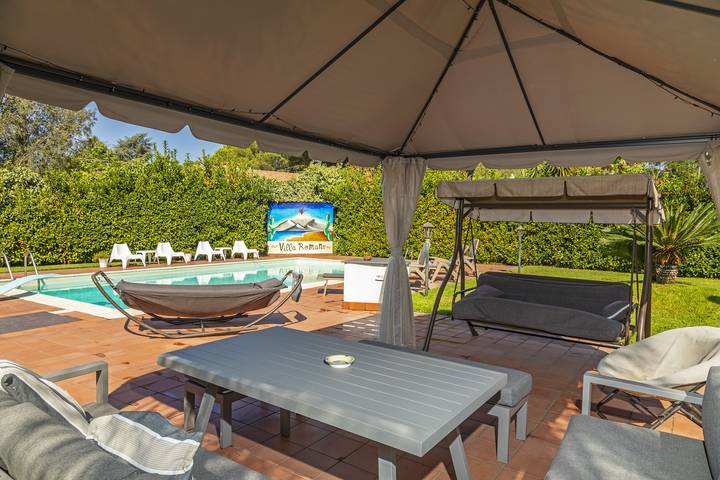 Apartament wakacyjny dla 6 osób, z ogród w Etna