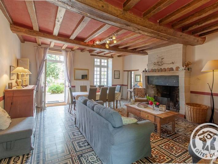 Gîte pour 10 personnes, avec Terrasse et Jardin dans Maine-et-Loire - 3