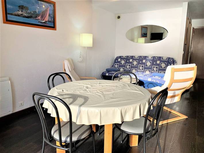 Ganzes Studio, Quiberon - Renoviertes Mezzanine-Studio 40m² für 4 Pers - Meerblick und Parkplatz in Quiberon, Côte des Mégalithes