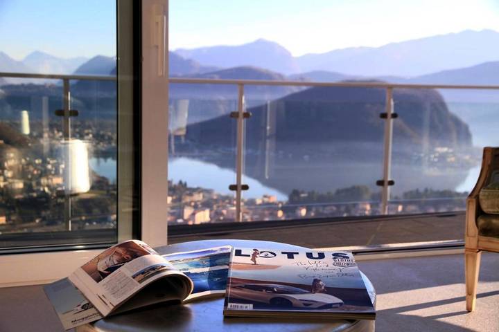 Ferienhaus für 5 Personen, mit Ausblick und Garten sowie Seeblick am Luganersee - 3