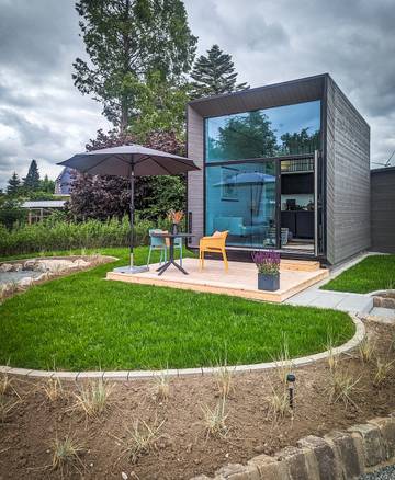 Ferienhaus für 2 Personen, mit Garten am Nord-Ostsee-Kanal