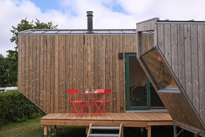 Ferienhaus mit Meerblick für 6 Personen, mit Ausblick und Terrasse sowie Sauna in Schillig - 4