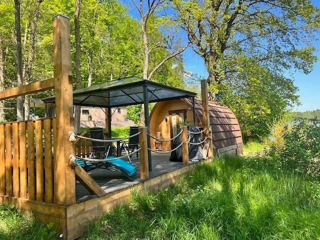 Tiny House Carlos - zauberhaftes Camping-Pod in Stuer, Plauer See