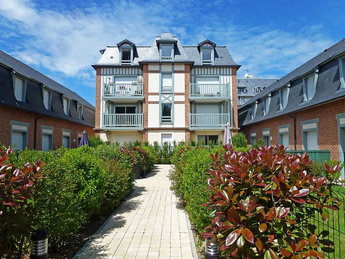 Location de vacances pour 6 personnes, avec Terrasse dans Hippodrome de Deauville La Touques