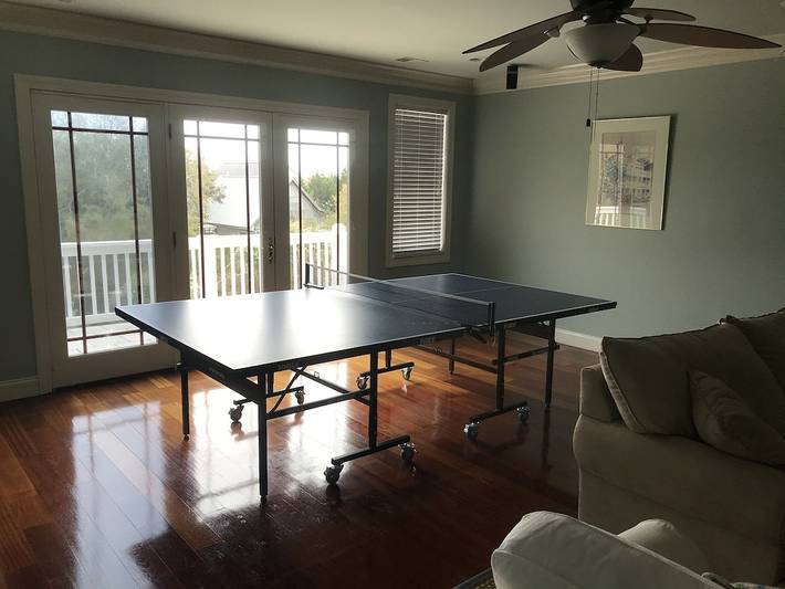 Vacation rental for 14 people, with balcony and hot tub in Edisto Beach