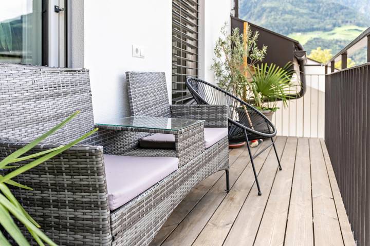 Ferienwohnung für 6 Personen, mit Balkon in Burggrafenamt - 4
