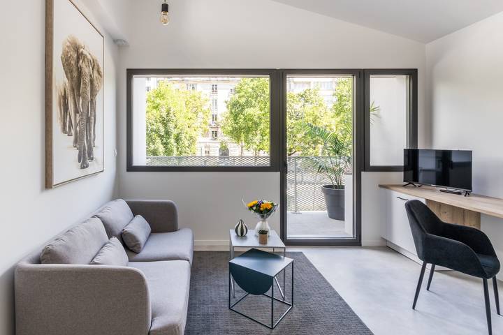 Appartement de vacances pour 2 personnes, avec Balcon à Rennes