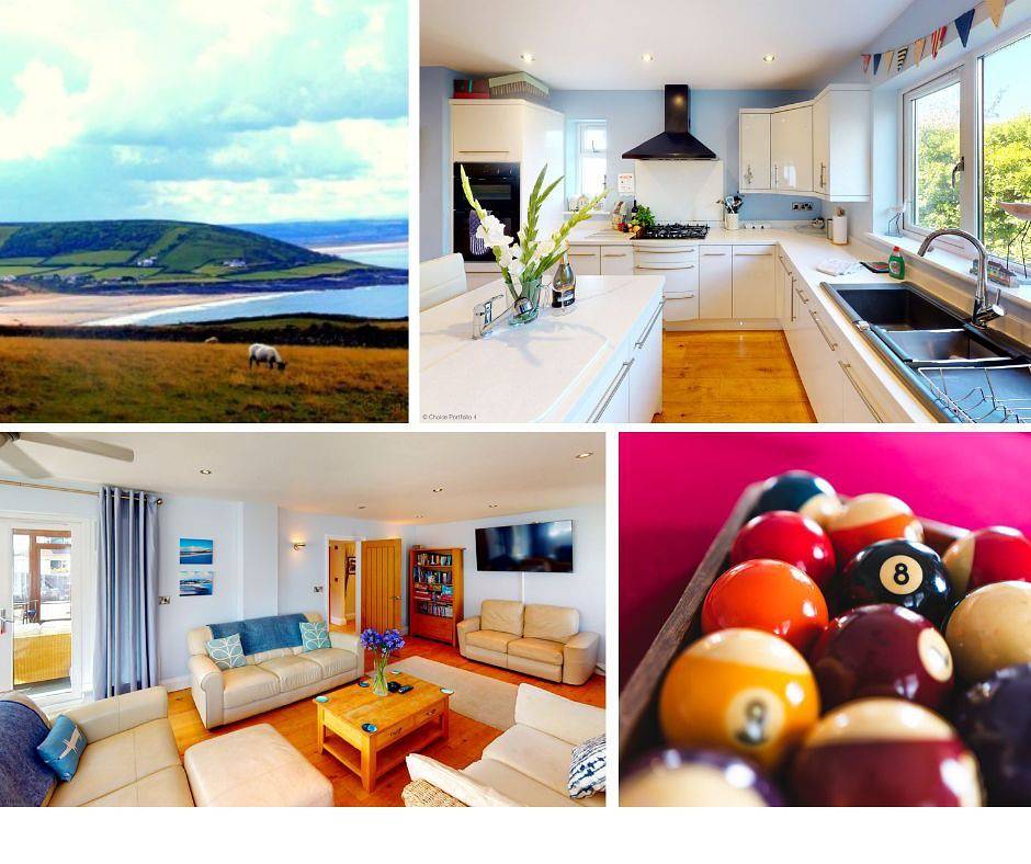 Holiday Rental for 10 People in Croyde, Devon