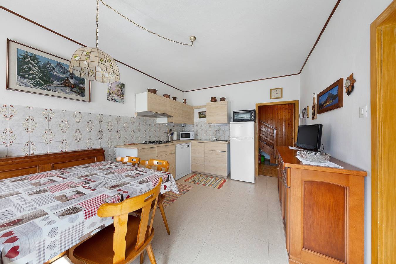 Casa Carmen in Vinigo: Bergblick, private Terrasse & Wlan in Vodo di Cadore, Östliche Dolomiten