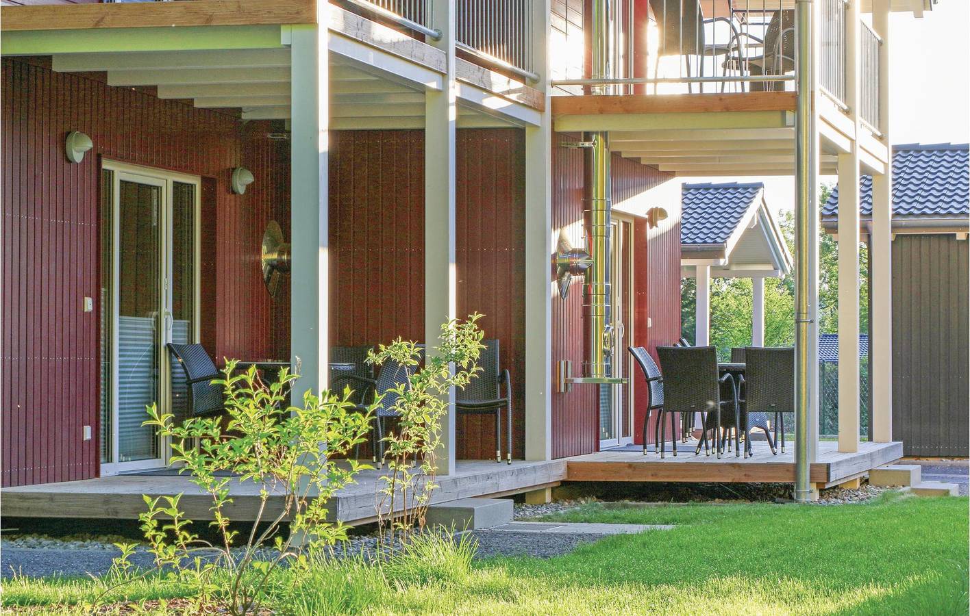 Gemütlicher Rückzugsort am Fluss mit Sauna und Terrasse in Thale, Harzvorland