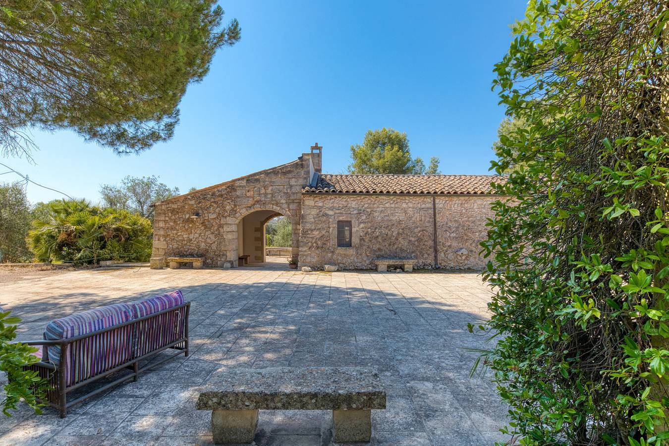 Landhaus 'Pizzola' mit privater Terrasse, Wlan und Klimaanlage in Nociglia, Lecce Provinz