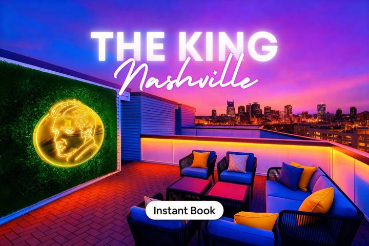 Vacation house for 12 people, with terrace, with pets in Nashville