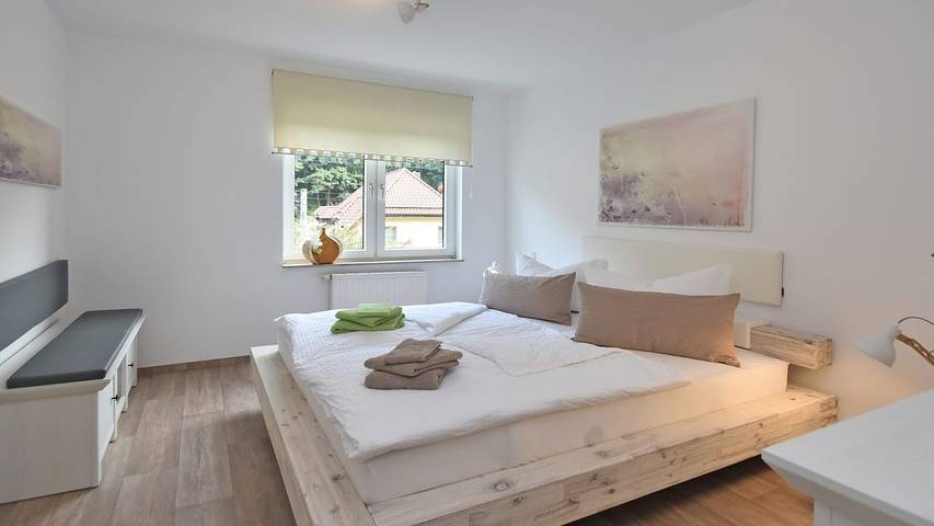 Ferienwohnung für 5 Personen, mit Sauna und Garten in Schleusegrund - 3