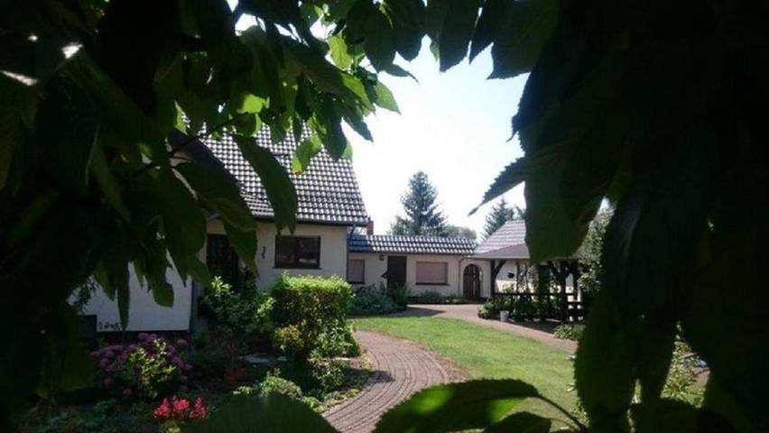 Ferienwohnung für 2 Personen, mit Balkon und Terrasse sowie Garten und Ausblick in Werben