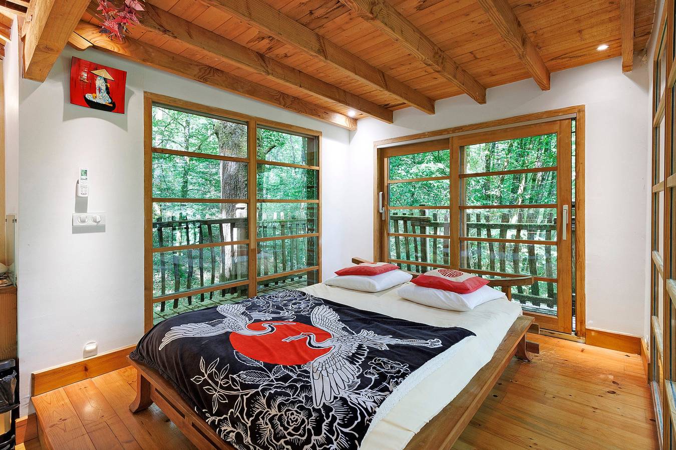 La Cabane Zen – Escapade unique perchée à 8m dans la forêt, pont suspendu, terrasse et activités in Angoisse (Dordogne), Périgord Vert