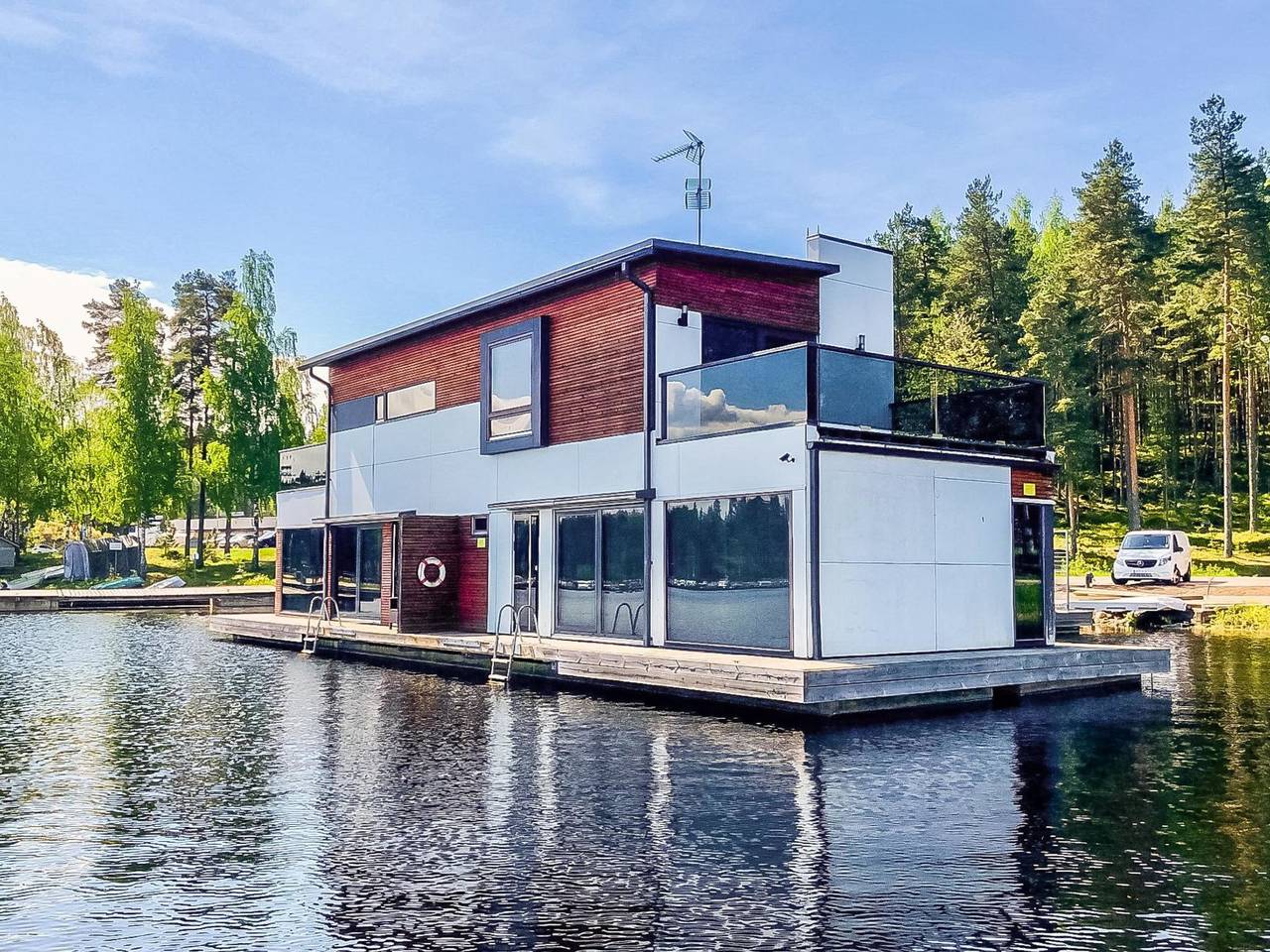 Villa rauha in Imatra, Südkarelien