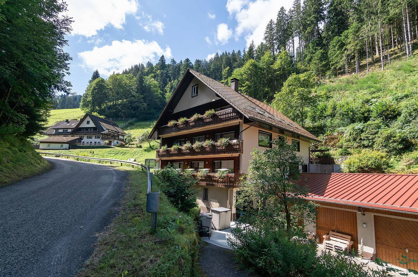Appartamento intero, Ferienwohnungen Huber: Appartamento Bergblick, 55 mq, 2 camere, max 3 persone in Bad Peterstal-Griesbach, Foresta Nera centrale