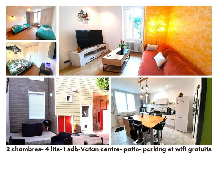 Maison de vacances pour 6 personnes, avec jardin