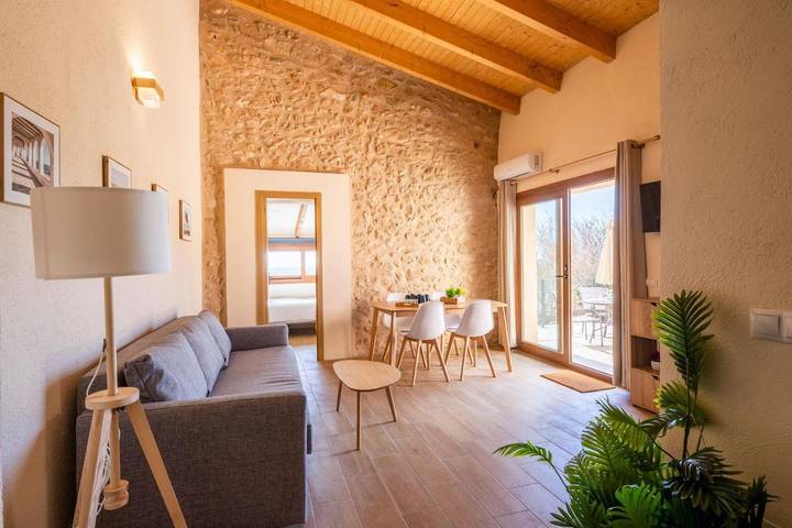 Finca für 4 Personen, mit Terrasse und Garten sowie Pool und Ausblick in S'Alqueria Blanca - 4