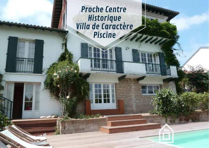 Villa pour 10 personnes, avec jardin et piscine