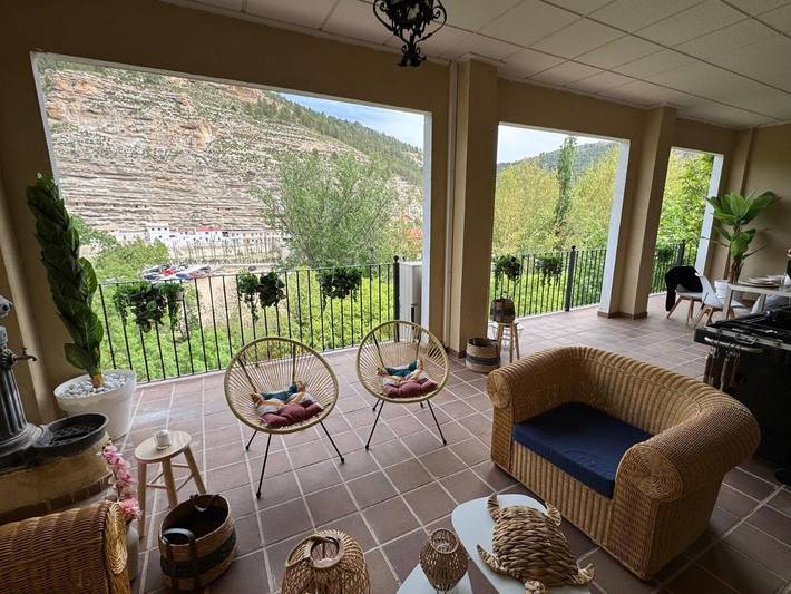 Casa de vacaciones para 12 personas, con terraza y vistas - 1