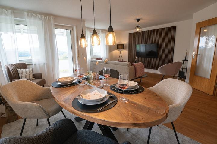 Ferienwohnung für 4 Personen, mit Balkon in Küssaberg - 2