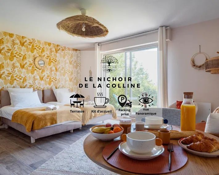 Apartamento de vacaciones para 2 personas, con terraza y vistas - 1