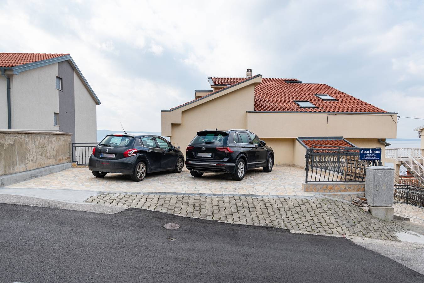Ganze Wohnung, Studio Appartement mit Balkon und Meerblick Klenovica, Novi Vinodolski As-20556-a in Klenovica, Primorje-Gorski Kotar
