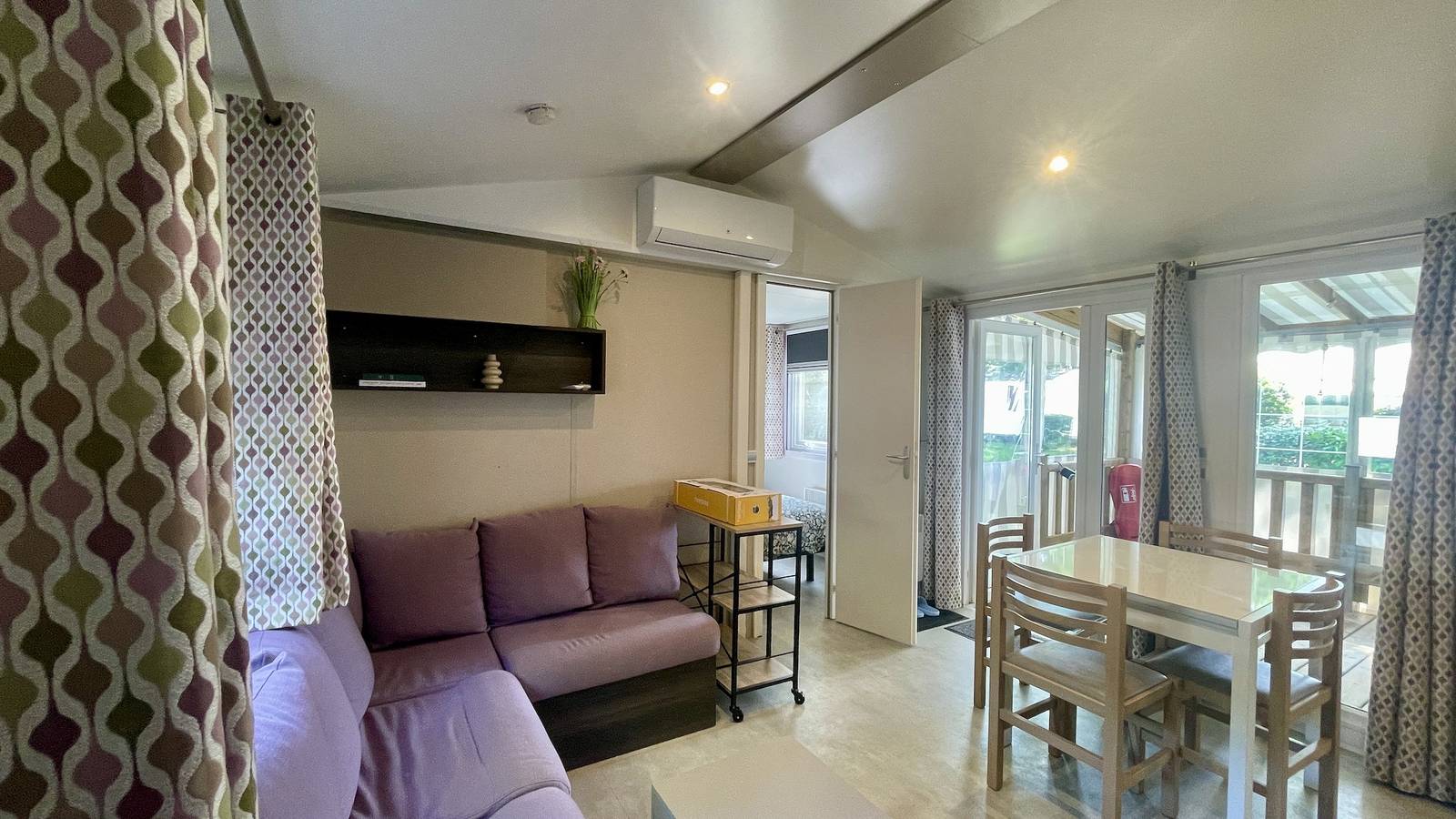 Wunderschönes Mobilheim – Lf59 – 4-Sterne-Campingplatz La Ferme in Saint-Augustin, Côte de Beauté