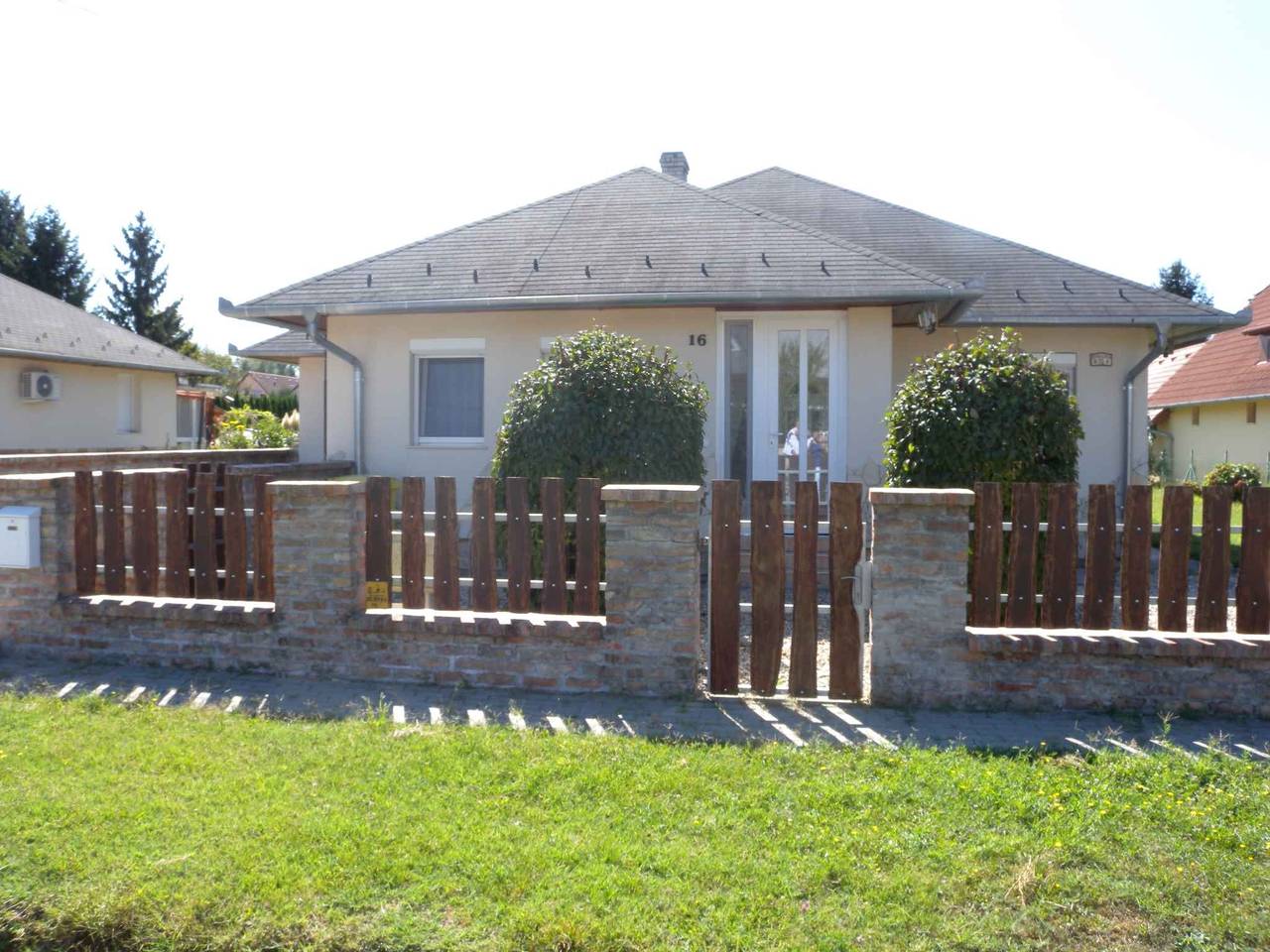Casa vacacional con lavadora y lavavajillas  in Balatonszentgyörgy, Orilla sur del lago Balaton