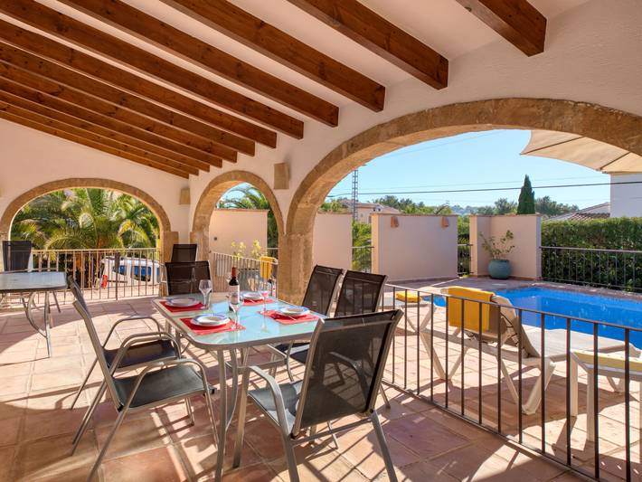 Ferienhaus für 8 Personen, mit Terrasse und Ausblick sowie Garten, mit Haustier in Jávea - 3