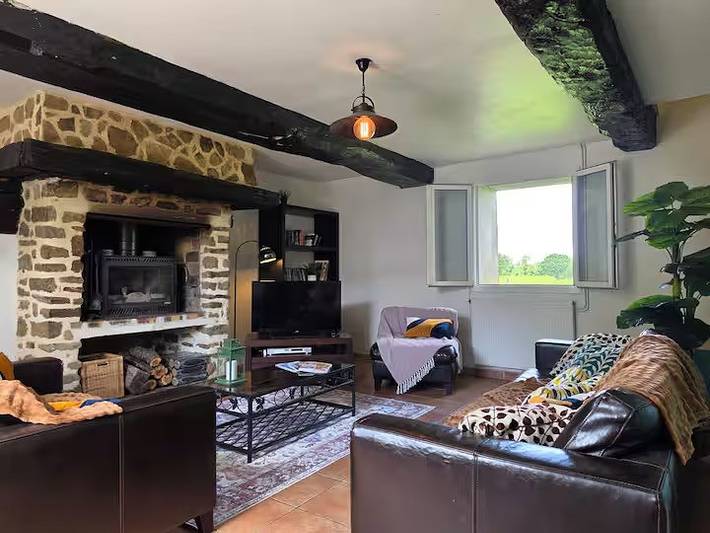 Maison de vacances pour 14 personnes avec terrasse in L'Épinay-le-Comte, Parc naturel régional Normandie-Maine