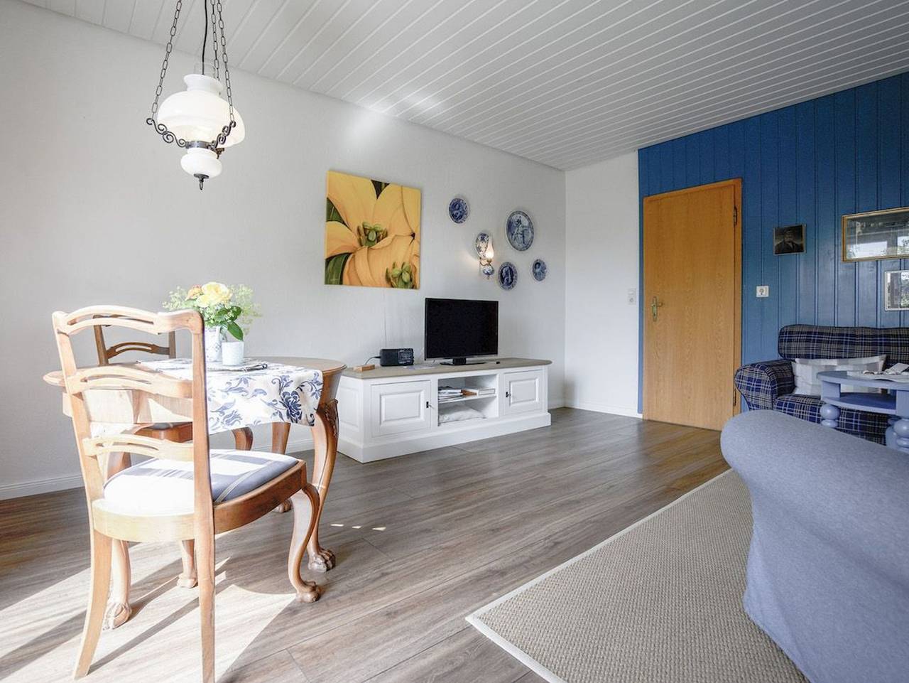 Ganze Ferienwohnung, Friesische Wohnstube Pesel - Ferienwohnung in Nordstrand (Gemeinde), Nordstrand