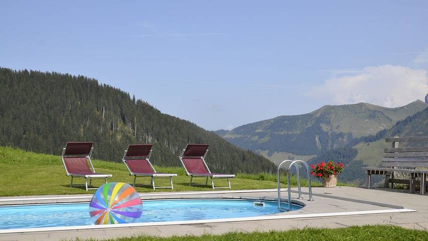 Ferienhaus für 5 Personen, mit Sauna und Terrasse sowie Pool, mit Haustier im Bregenzerwald - 3