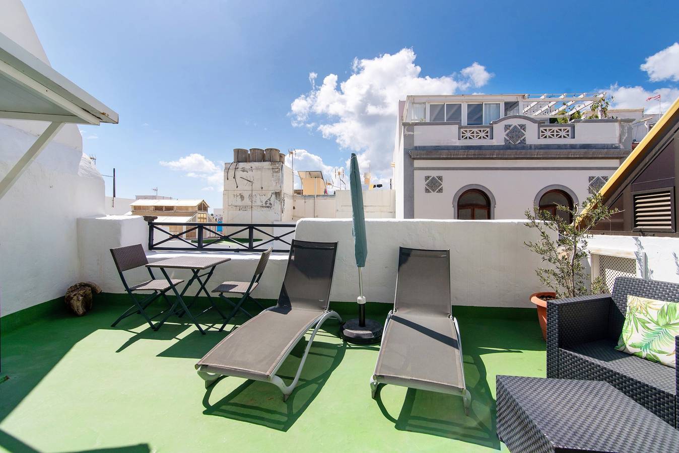 Appartement entier, Appartement Azahara avec terrasse privée in Vegueta (Gran Canaria), Las Palmas de Gran Canaria