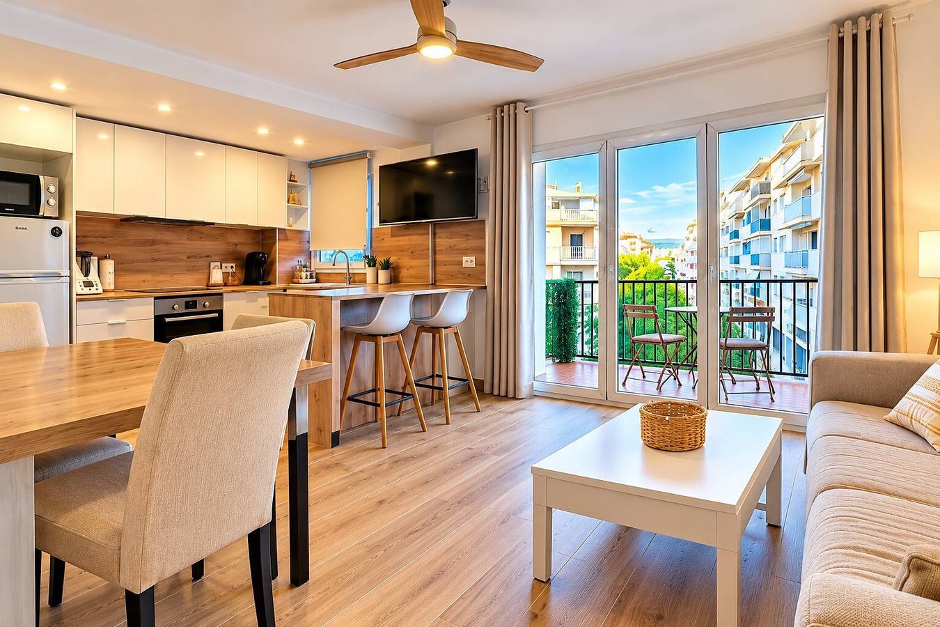 Holiday Home 'L’Escala Port' with Sea View, Wi-Fi and Air Conditioning