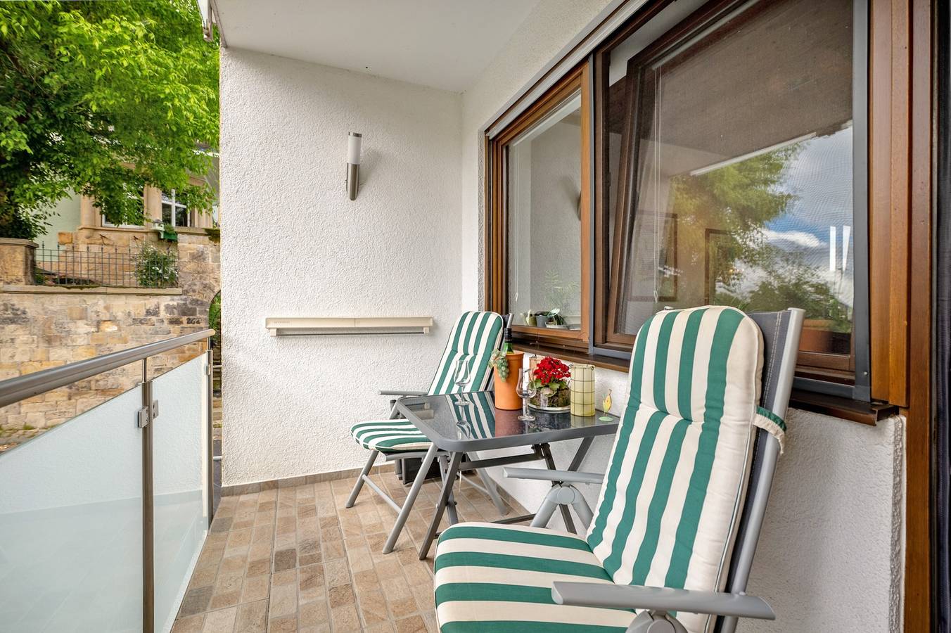 Ganze Wohnung, Ferienwohnung 'Casa Mia' mit privater Terrasse, privatem Garten und Wlan in Bad Dürkheim, Pfälzer Rheinebene