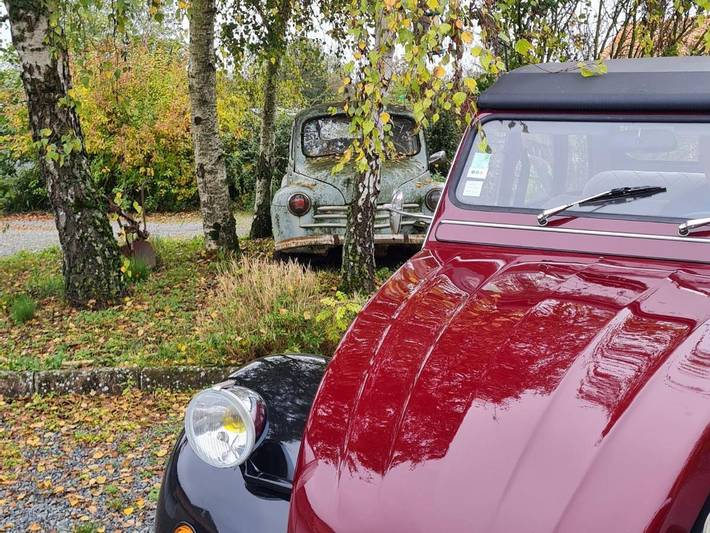 Location de vacances pour 4 personnes, avec jardin à Mirebeau