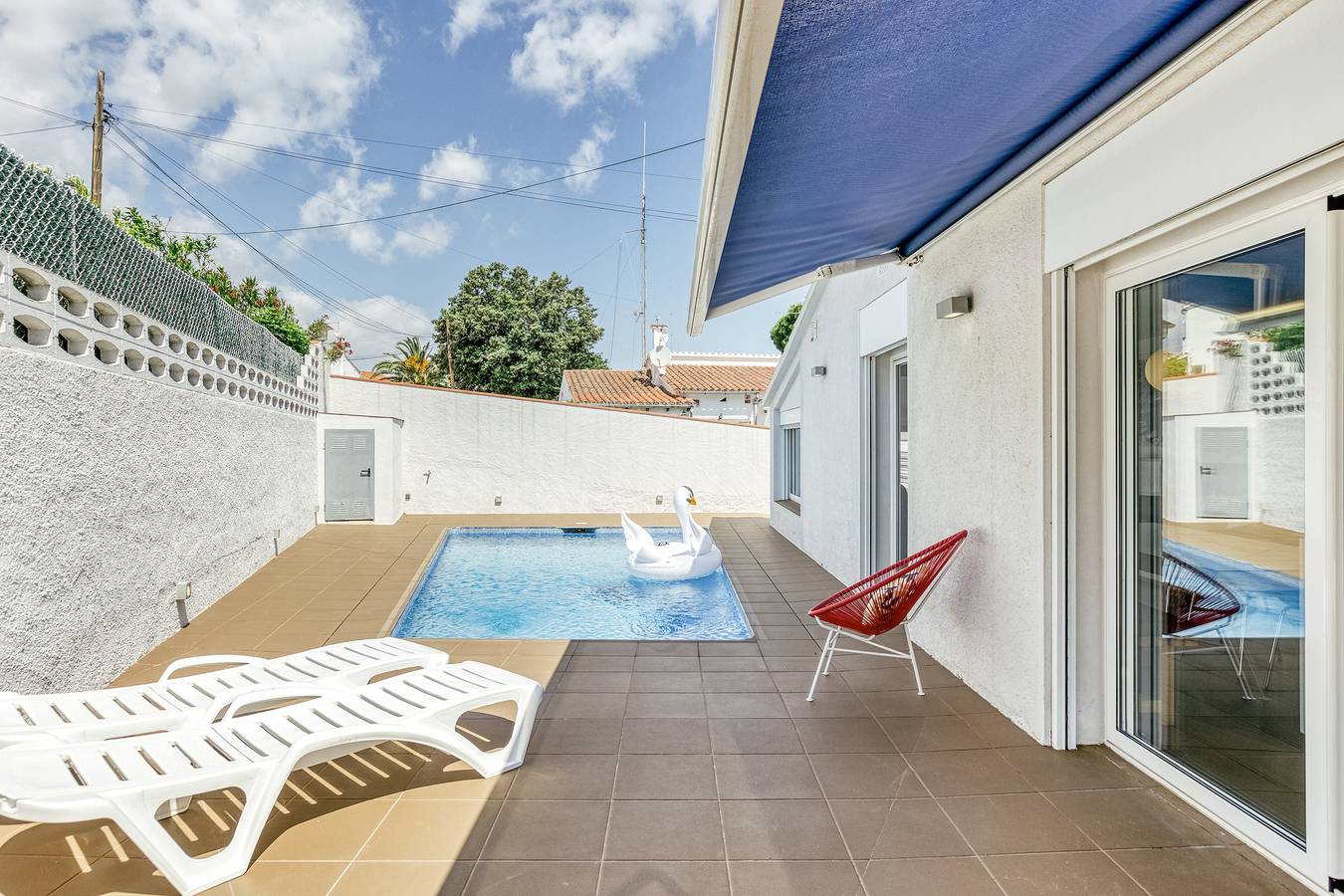 Casa de vacaciones 'Villa La Vall' con piscina privada, Wi-Fi y aire acondicionado in La Escala, Alt Empordà