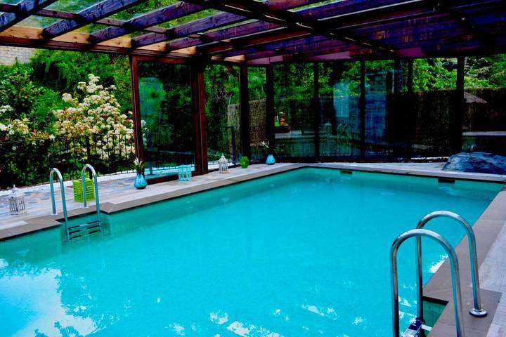 Apartamento de vacaciones para 4 personas, con piscina y jacuzzi además de jardín y sauna, Se admiten mascotas en Cantabria - 3