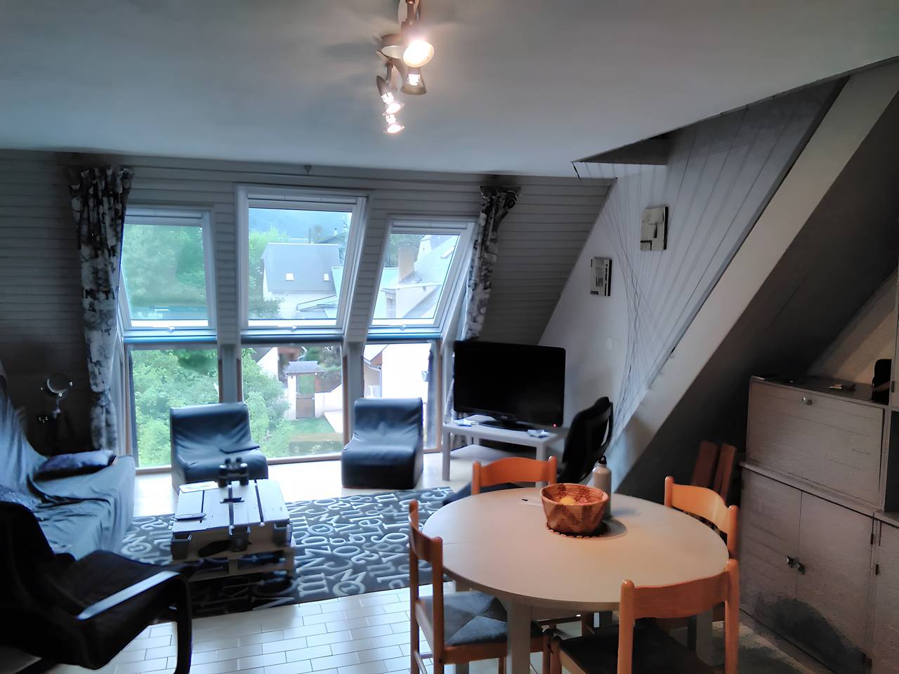 Ganze Wohnung, Appartement 'T3 Duplex, 6-8 Personen' mit Bergblick in Vielle-Aure, Nationalpark Pyrenäen