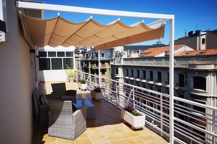 Apartamento para 6 personas, con balcón en León