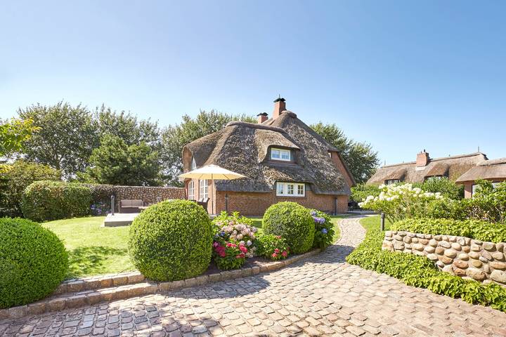 Ferienhaus mit Meerblick für 4 Personen, mit Sauna und Terrasse sowie Garten in Nieblum - 3