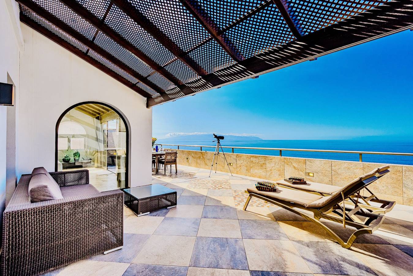 Maison de vacances « Los Gigantes Vue Fantastique » avec Wi-Fi et climatisation in Playa de los Guíos, Santiago del Teide