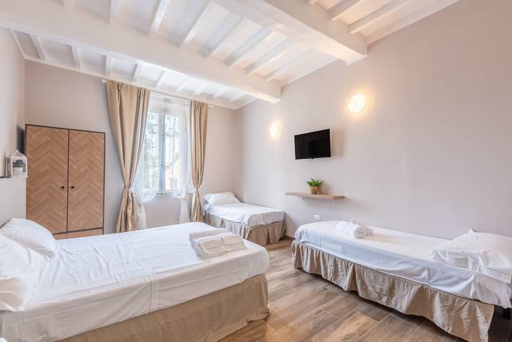 Hel lägenhet, Room 'L'arco Del Pellegrino' with Wi-Fi and Air Conditioning in Monteroni d'Arbia, Siena provins
